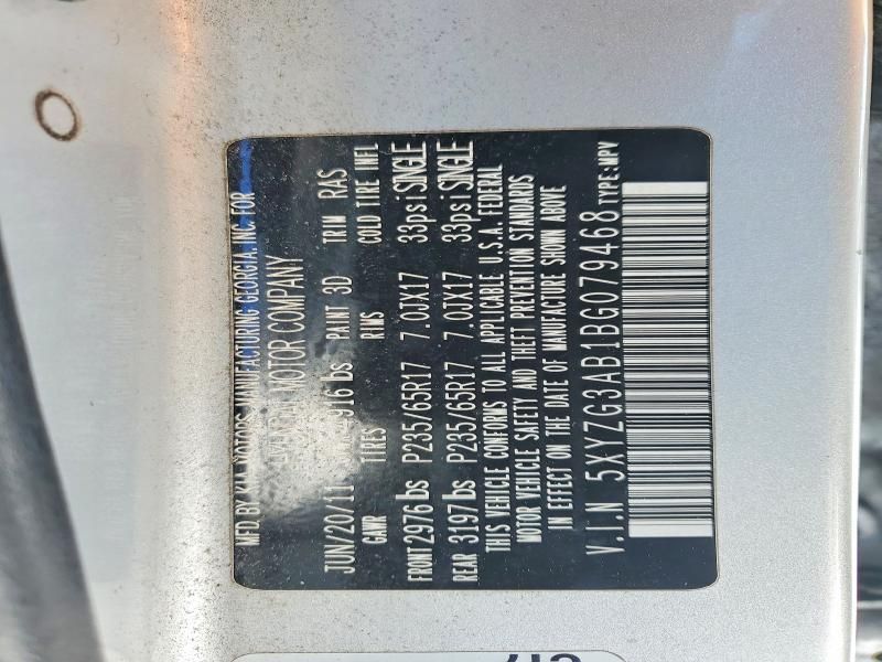 2011 Hyundai Santa fe gls