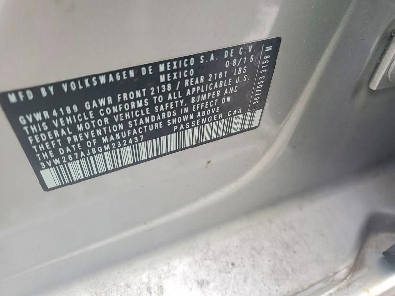 2016 Volkswagen Jetta s