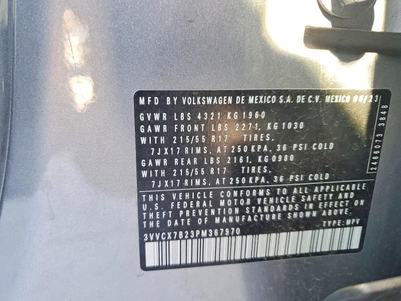 2023 Volkswagen Taos s