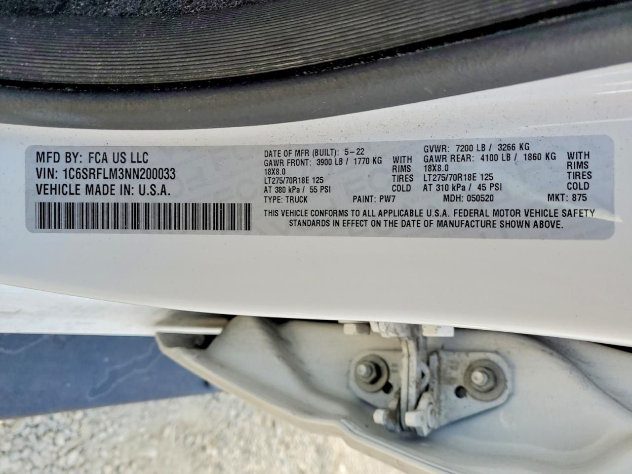 2022 Dodge Ram 1500 Rebel