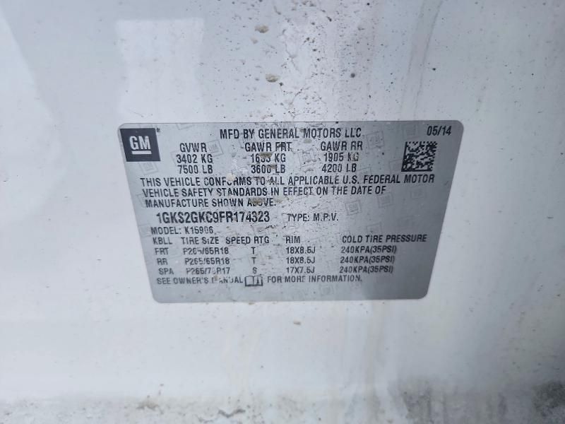 2015 GMC Yukon xl K1500 sle