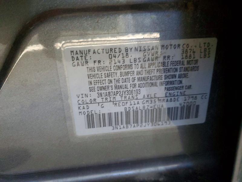 2018 Nissan Sentra s