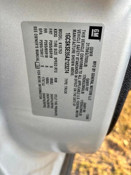 2010 Chevrolet Silverado K1500 lt