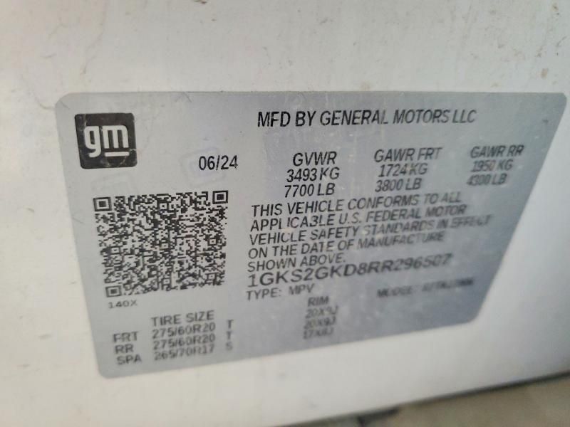 2024 GMC Yukon xl K1500 slt