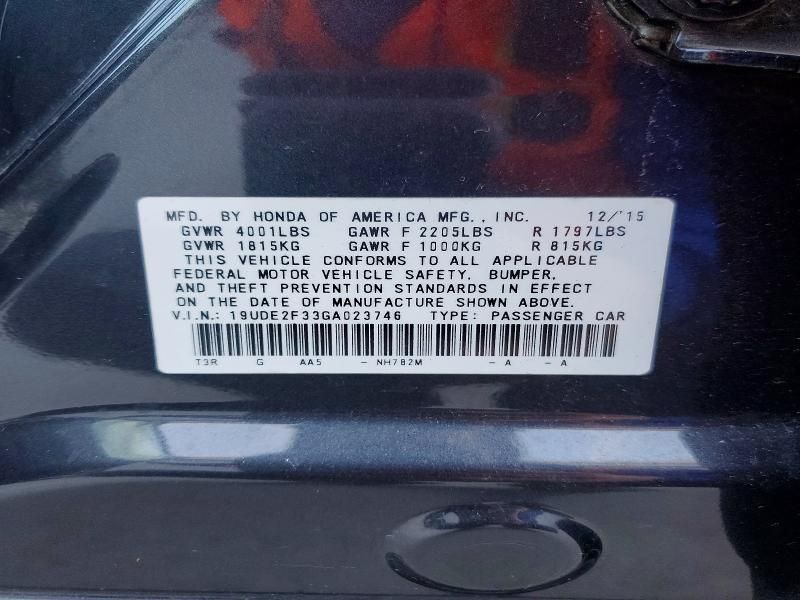 2016 Acura Ilx Base Watch Plus