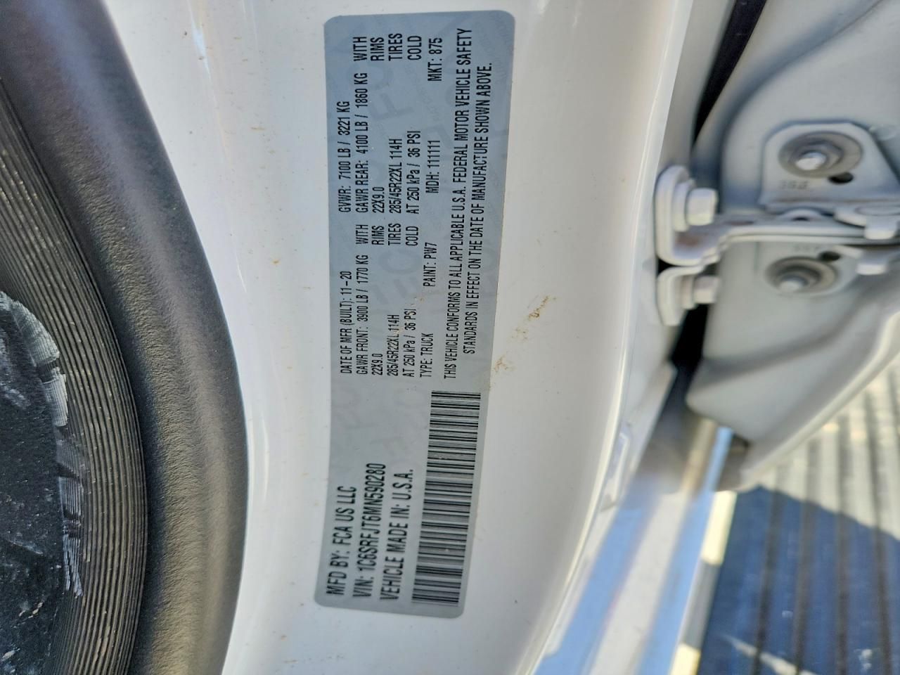 2021 Dodge 1500 Laramie