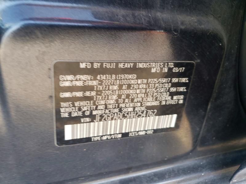 2017 Subaru Crosstrek Premium