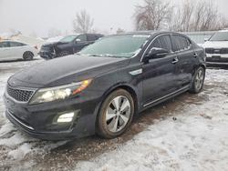 KIA salvage cars for sale: 2015 KIA Optima ex Hybrid 4DR