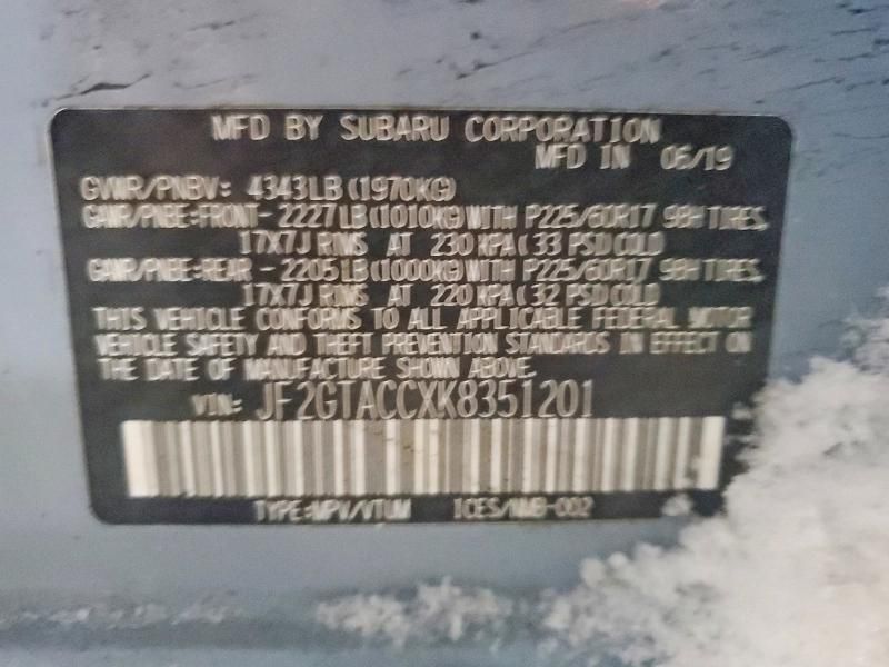 2019 Subaru Crosstrek Premium