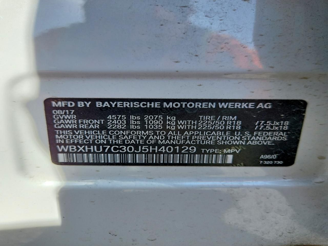 2018 BMW X1 Sdrive28i