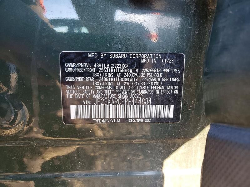 2023 Subaru Forester Touring