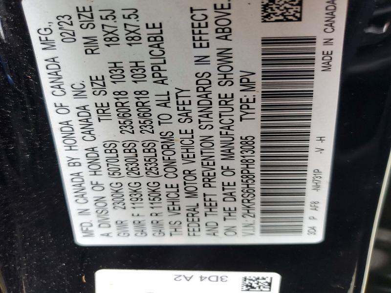 2023 Honda Cr-v Sport