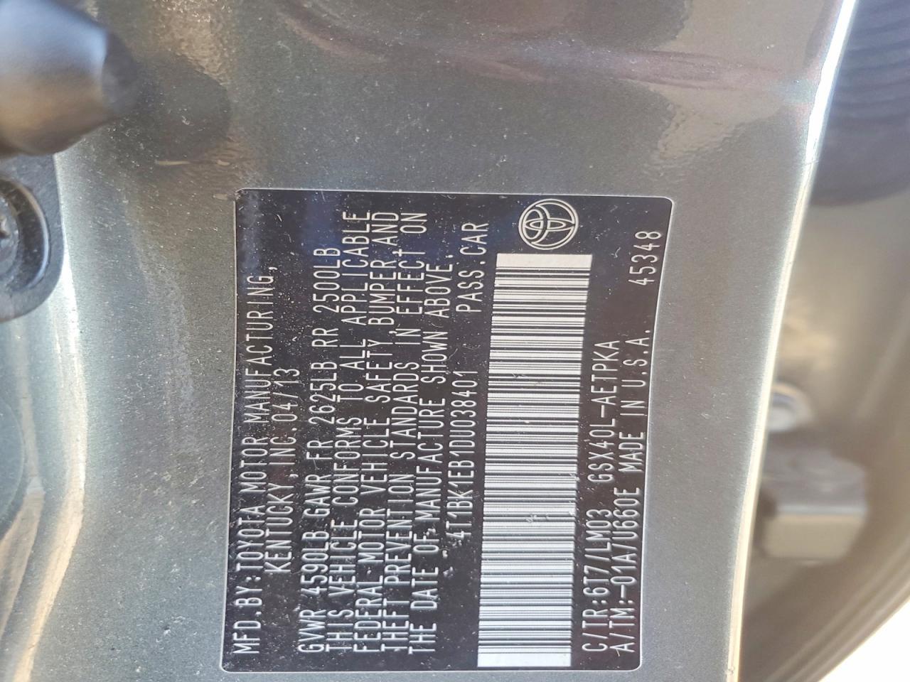 2013 Toyota Avalon Base