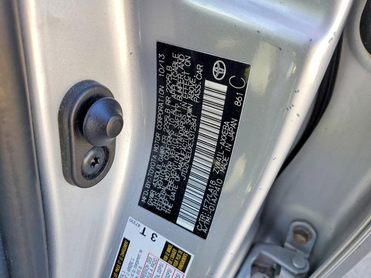 2014 Toyota Prius v