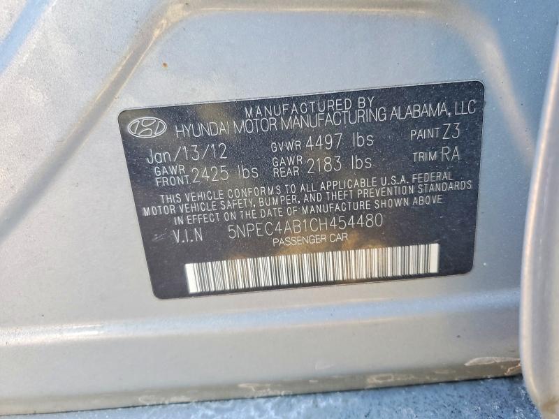 2012 Hyundai Sonata se