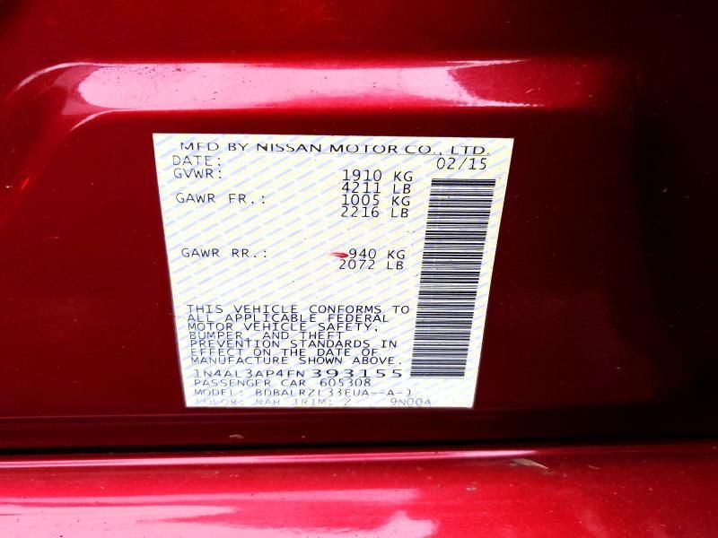 2015 Nissan Altima 2.5