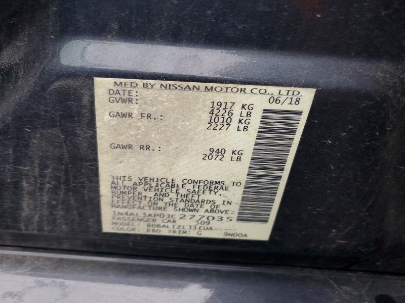 2018 Nissan Altima 2.5