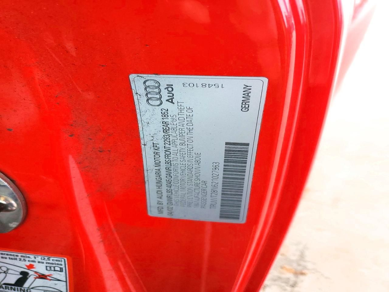 2002 Audi Tt Quattro