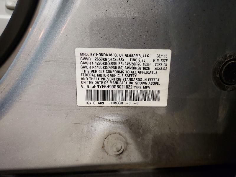 2016 Honda Pilot Touring