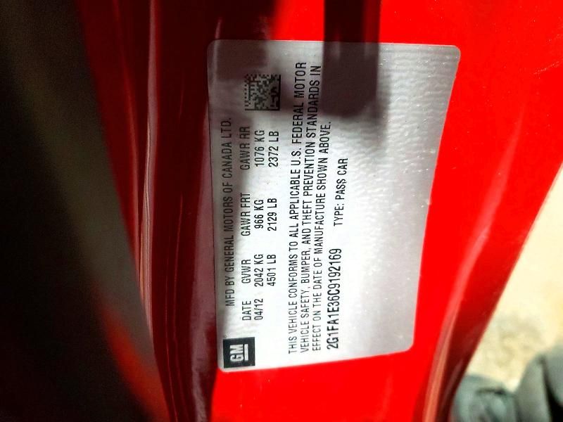 2012 Chevrolet Camaro ls