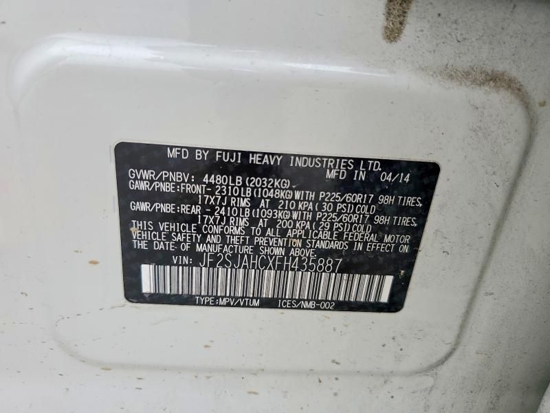 2015 Subaru Forester 2.5i Limited