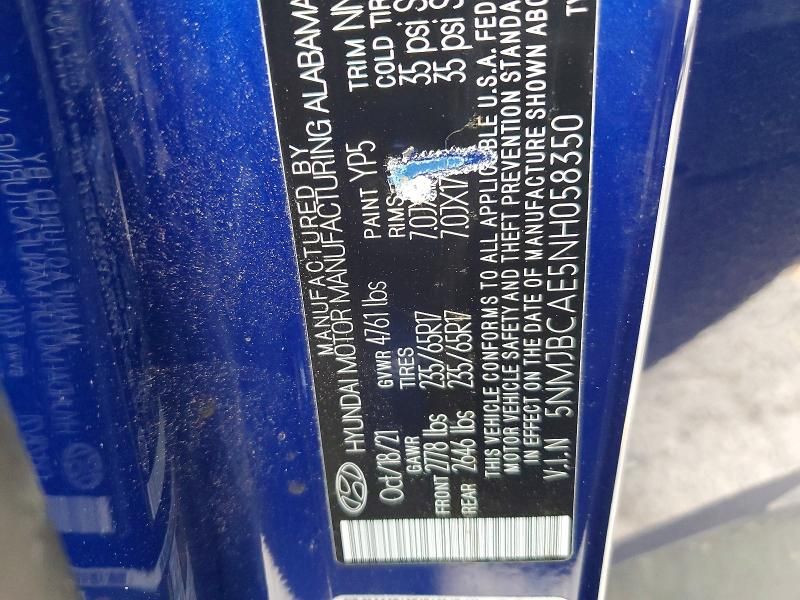 2022 Hyundai Tucson sel