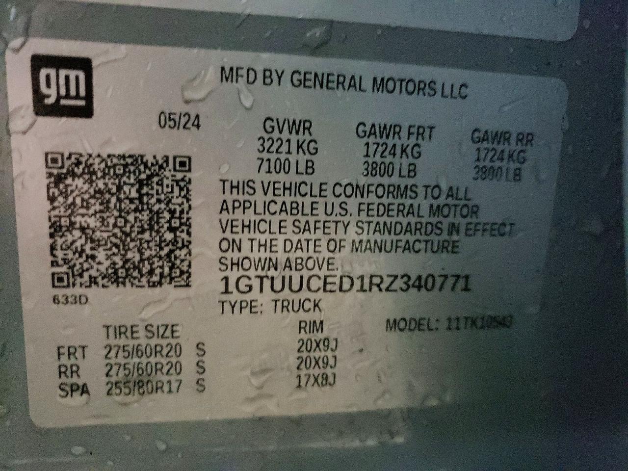 2024 GMC Sierra K1500 Elevation