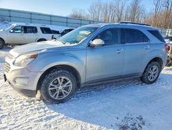 Vehiculos salvage en venta de Copart Davison, MI: 2016 Chevrolet Equinox lt