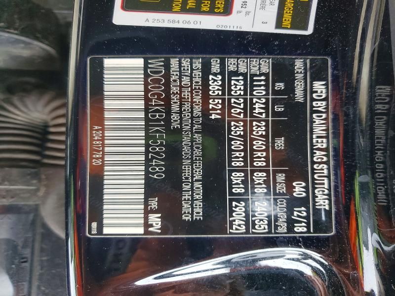 2019 Mercedes-Benz Glc 300 4matic