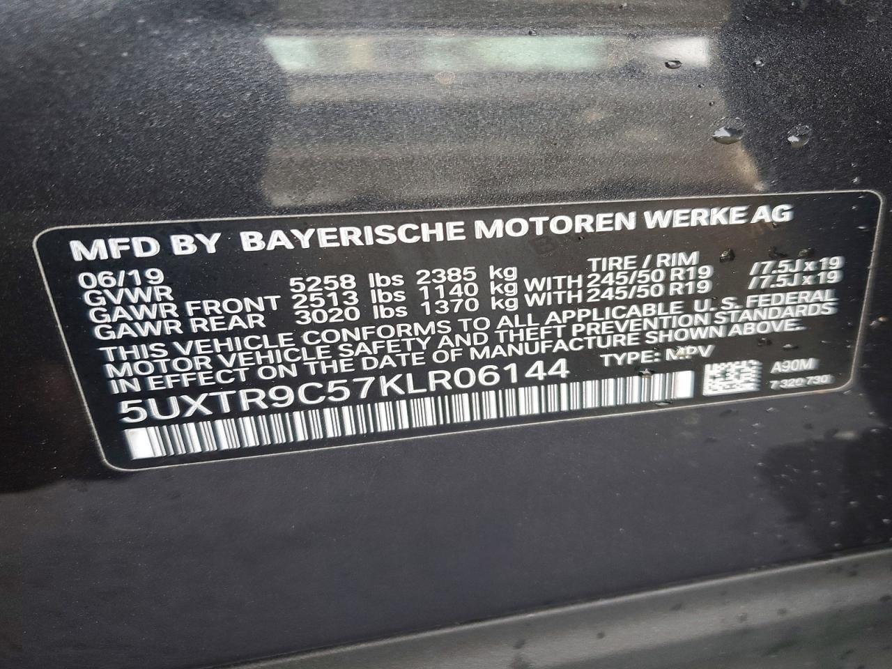 2019 BMW X3 Xdrive30i
