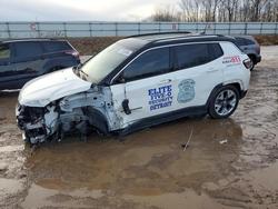 Jeep salvage cars for sale: 2020 Jeep Compass Limited