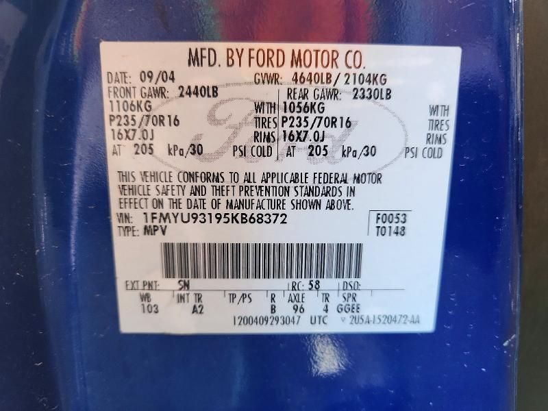 2005 Ford Escape xlt