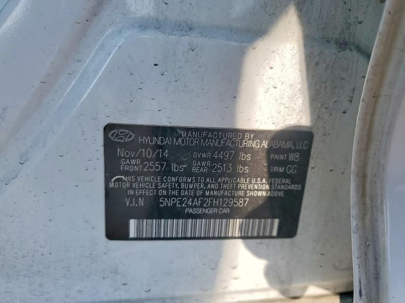 2015 Hyundai Sonata se