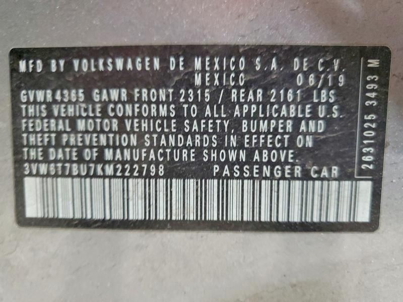 2019 Volkswagen Jetta gli