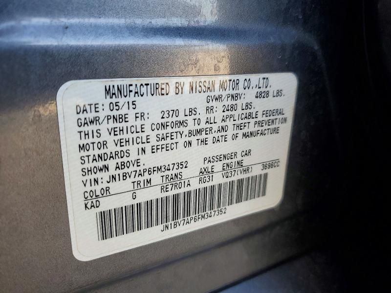 2015 Infiniti Q50 Base