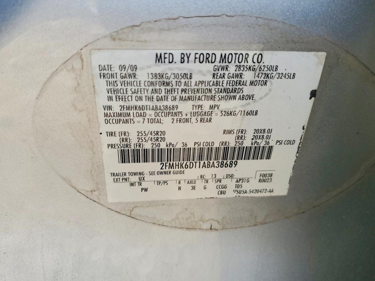 2010 Ford Flex Limited