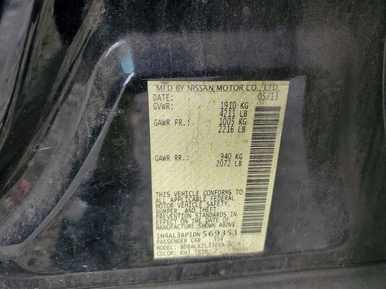 2013 Nissan Altima 2.5