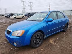Salvage cars for sale from Copart Elgin, IL: 2006 KIA Spectra lx