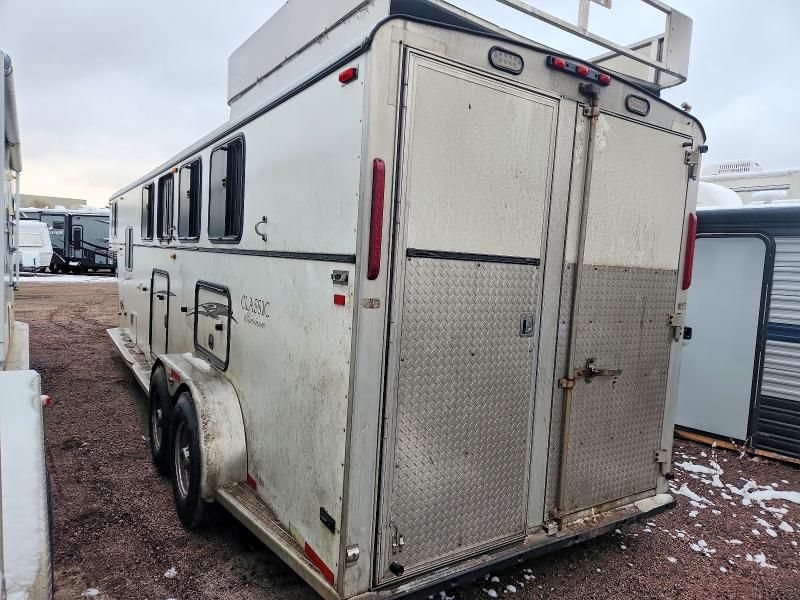 2007 Classic Gn-4hbunk Horse Trailer