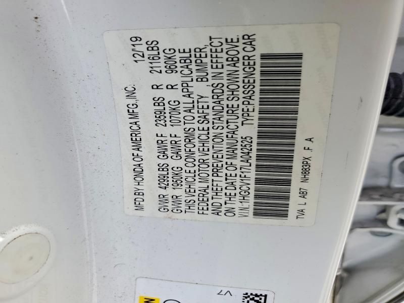 2020 Honda Accord lx