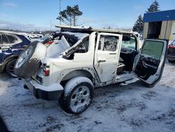 2015 Jeep Wrangler Unlimited Sahara en venta en Woodhaven, MI