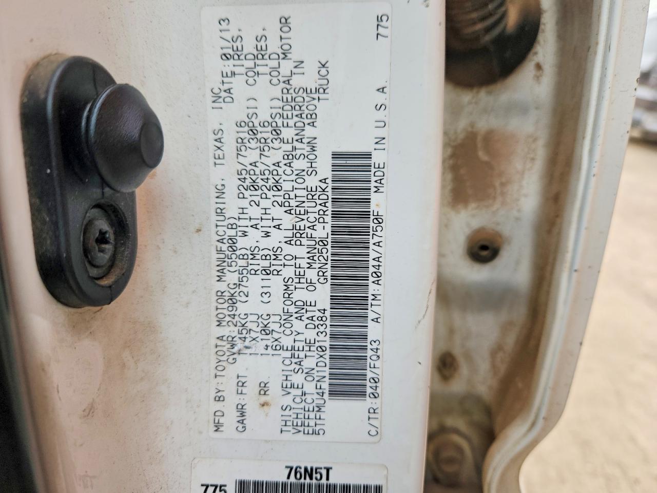 2013 Toyota Tacoma Double Cab Long BED