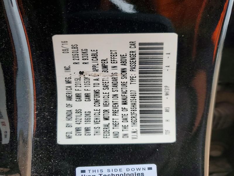 2017 Honda Accord exl