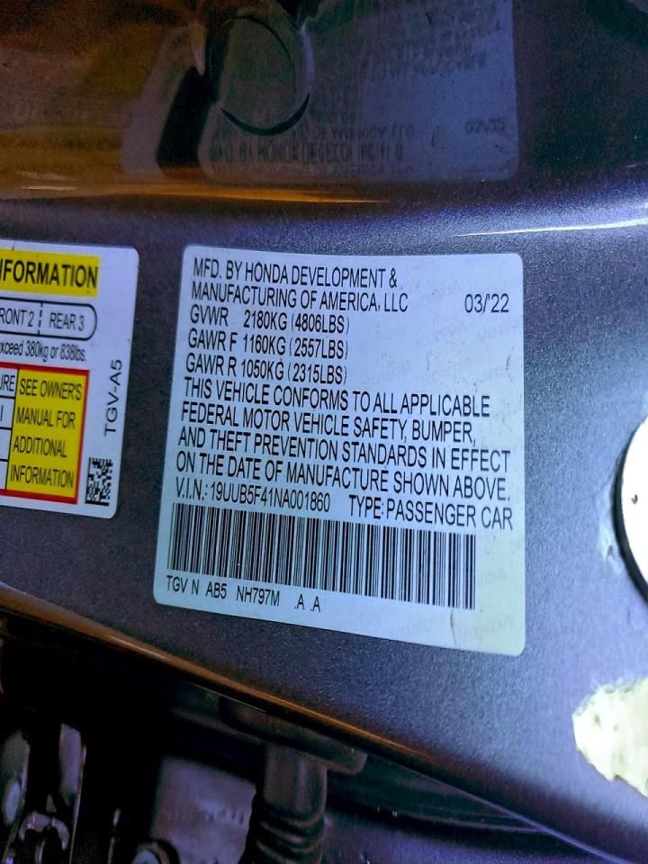 2022 Acura Tlx Technology