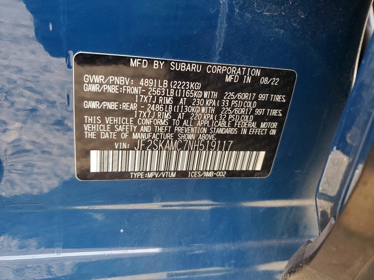 2022 Subaru Forester Wilderness