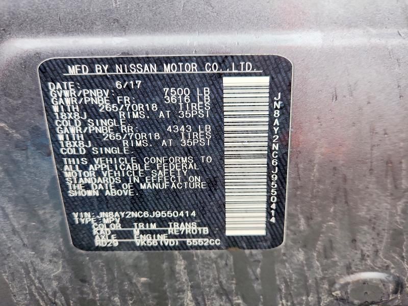 2018 Nissan Armada sv