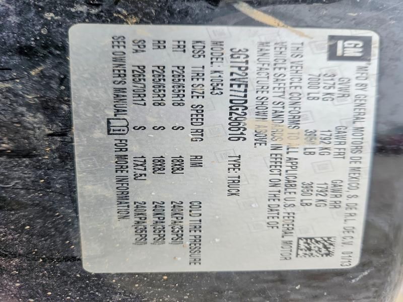 2013 GMC Sierra K1500 sle