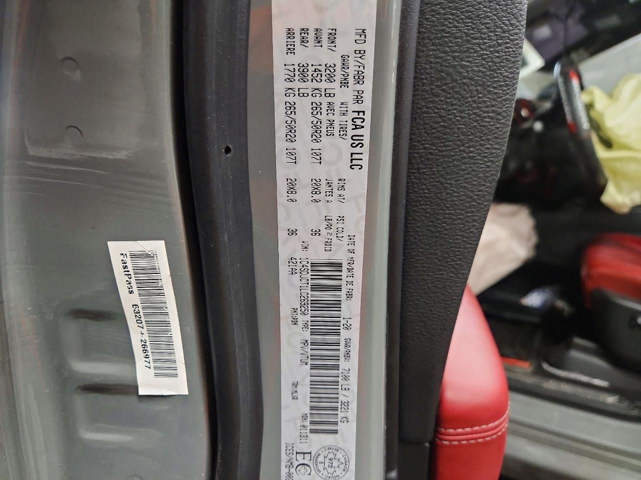 2020 Dodge Durango R/T