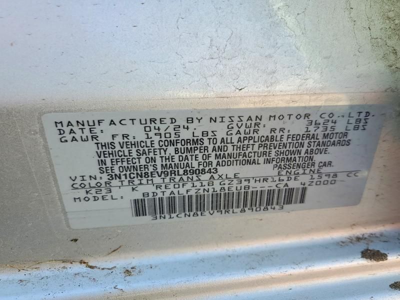 2024 Nissan Versa sv