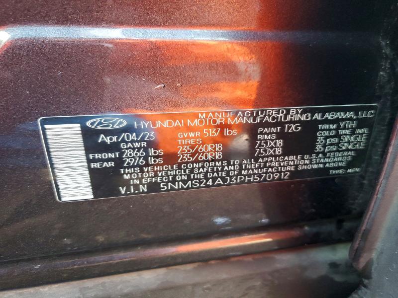 2023 Hyundai Santa fe sel